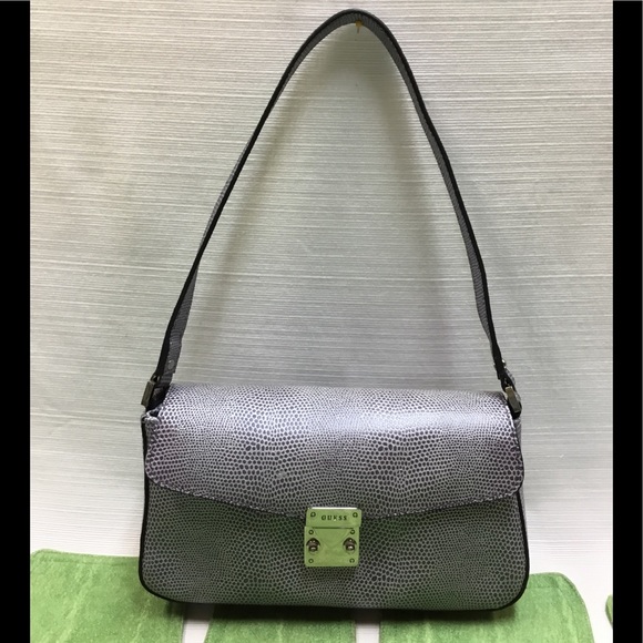 Guess Handbags - New Guess Reptile Design Bag